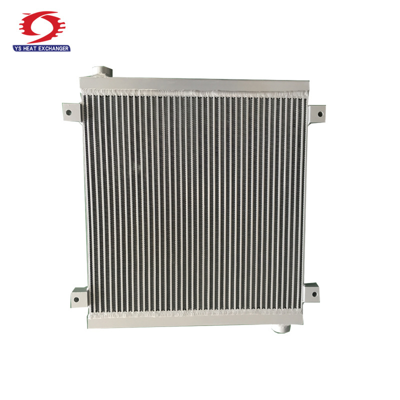 aluminum brazed bar plate oil cooler radiator