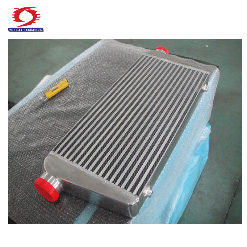 custom aluminum plate fin marine intercooler