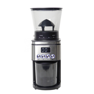 Automatic Professional Large Commercial Digital Electric Espresso Steel Burr Coffee Bean Machine Coffee Grinder