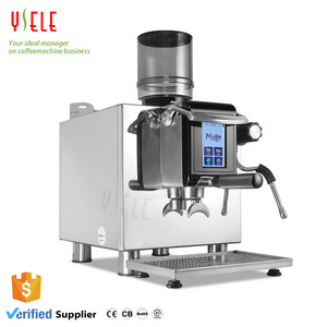 Ysele Lever Ce Gs Rohs Fully Automatic Comacial Espresso Latte Coffee Machine Commercial With Grinder Milling