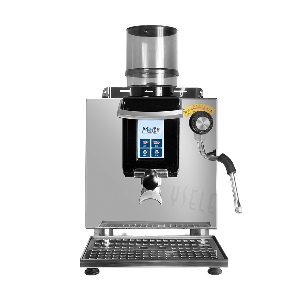 Hi quality Cafetera a cafe industrial maker barista 110V  italian commercial espresso expresso coffee machine with grinder