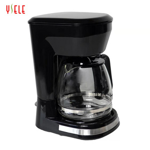 Electric Machine Of a Drip Coffee Maker High Borosilicate Clear Glass Coffee Maker 1.8L 4-12 Cups Drip Coffee Maker Machine