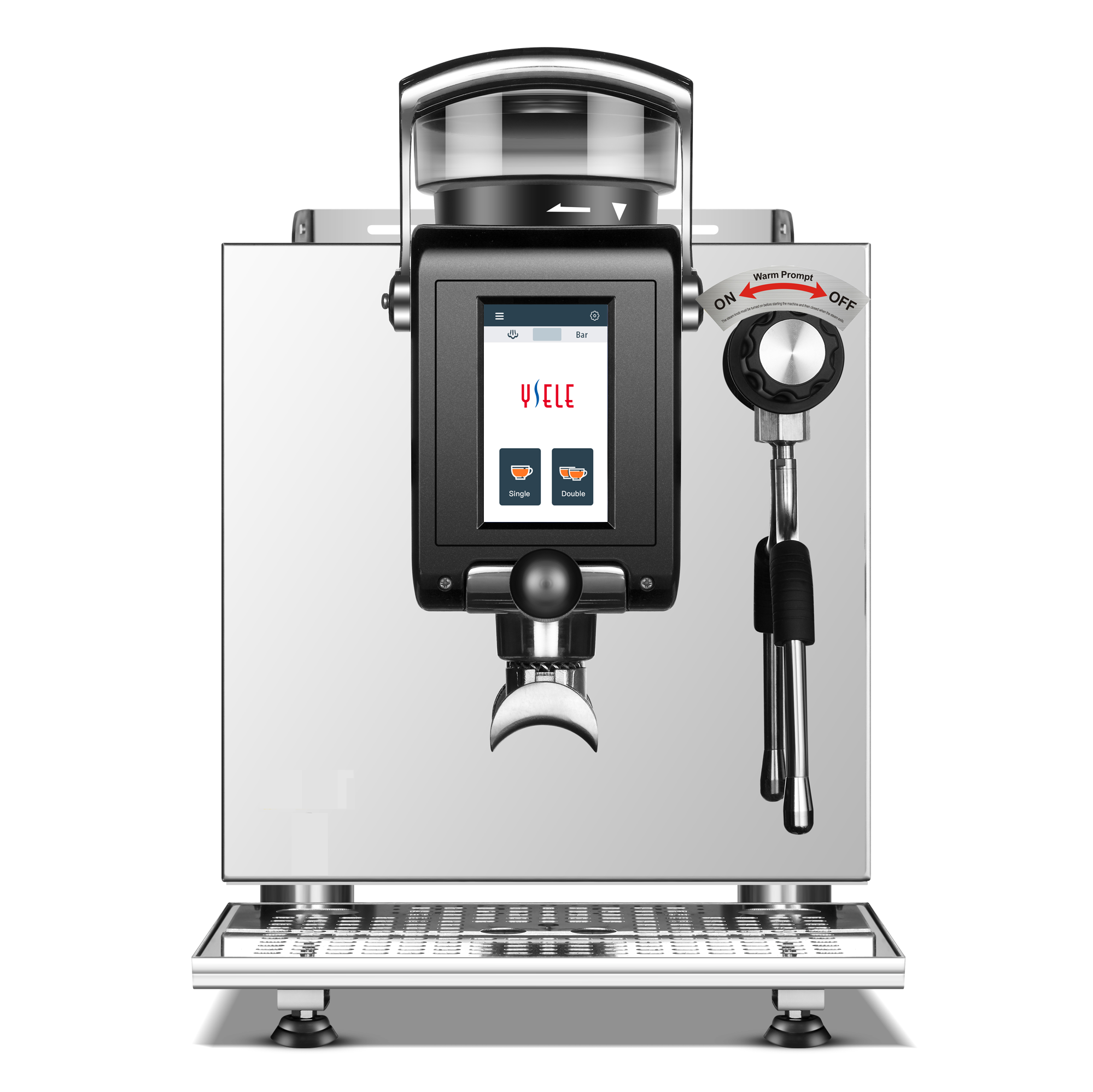 Fully Automatic Expresso Machine Coffee Cafetera Industrial Cappuccino Commercial Coffee Machine Maker with Grinder Mill