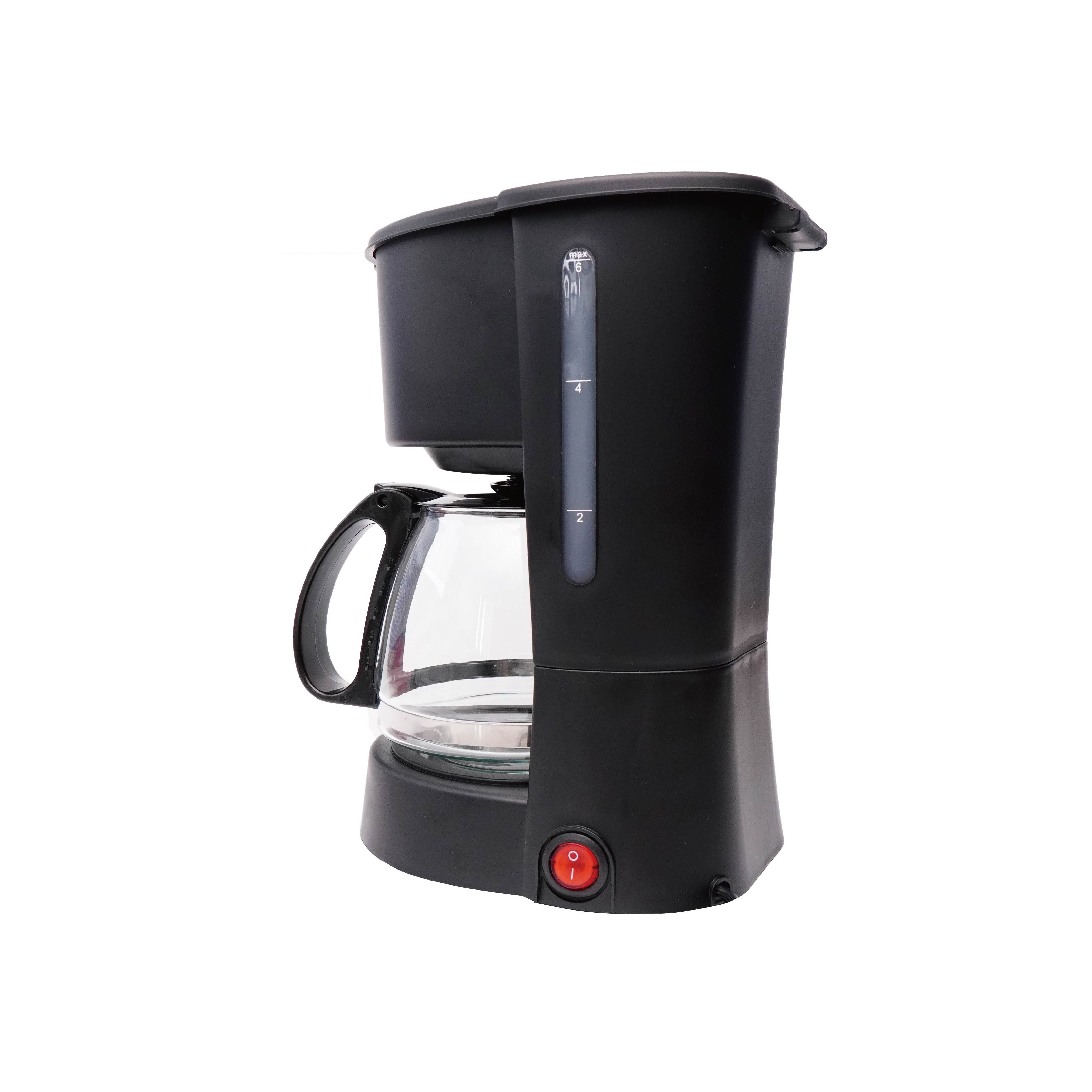 New Gift Wholesale Pour Over Coffee Makers Electric 4 To 6 Cups Drip Coffee Maker Mini Coffee Machine