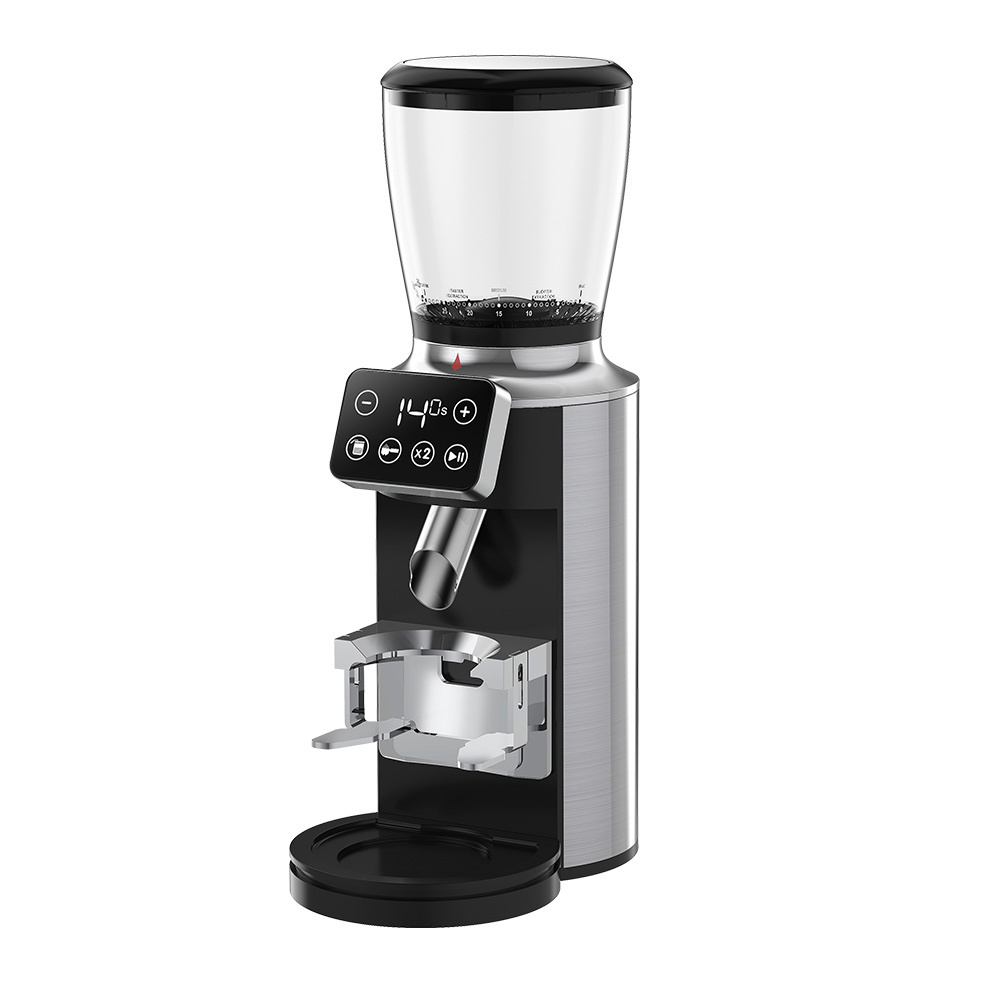 Smart coffee grinder pro core cone large size commercial digital coffee grinder maker wholesale