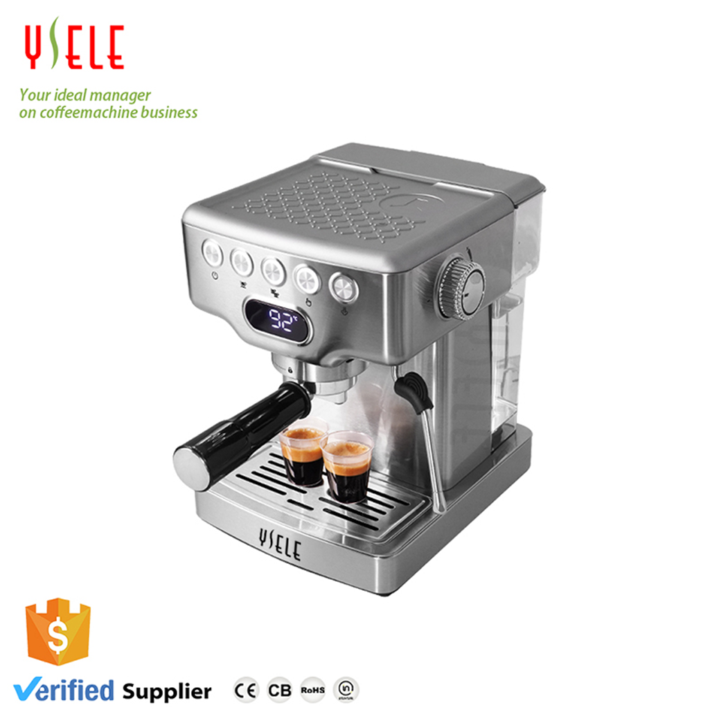 ysele goads top home italian luxury nordic e61 58mm 9 bar extraction barista express coffee maker espresso machine