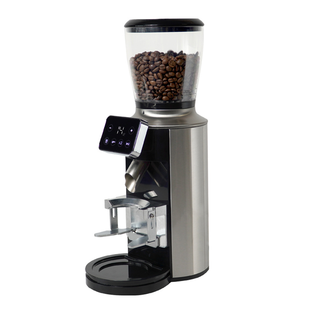 2022 stainless steel burr electric blade coffee grinder with adjustable settings coffee grinders maker drop shipping