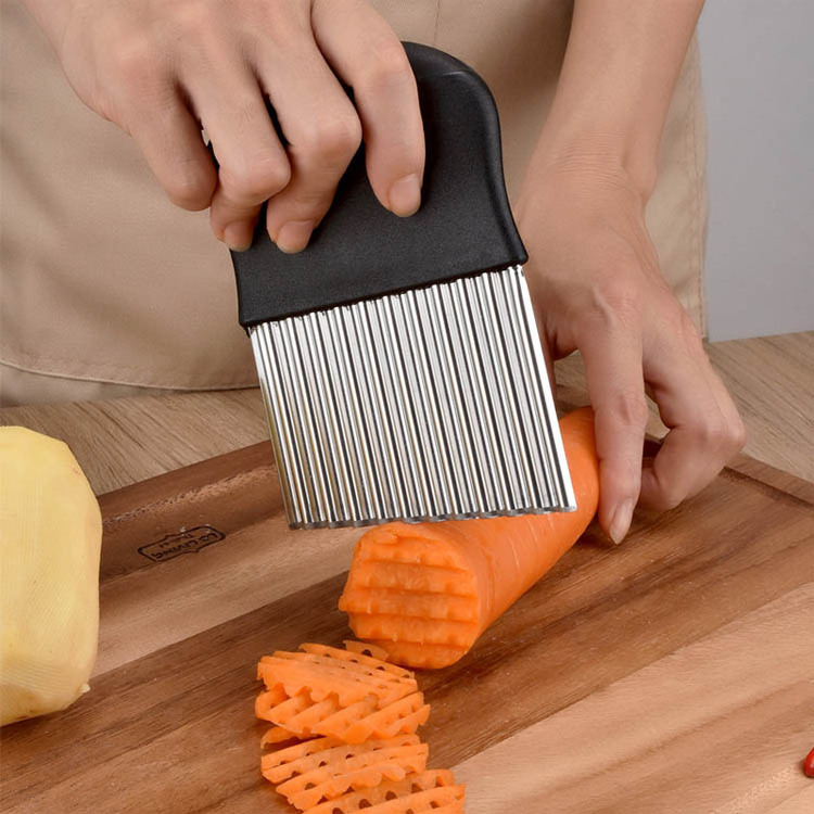 Latest Hot Selling Stainless Steel Potato Slicer/Vegetable Fruit Cutter Chopper Potato Knife