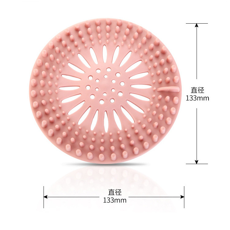 Wholesale Durable TPR Shower Drain Covers / For Bathroom Bathtub and Kitchen Filter pad