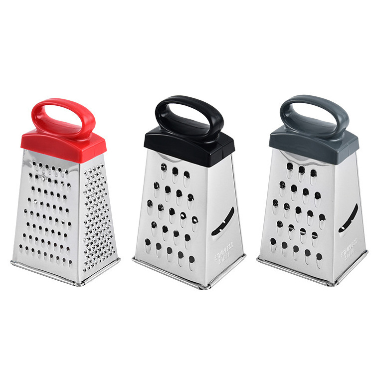 Multifunctional four-sided slicer & cheese grater kitchen grater mini cheese grater