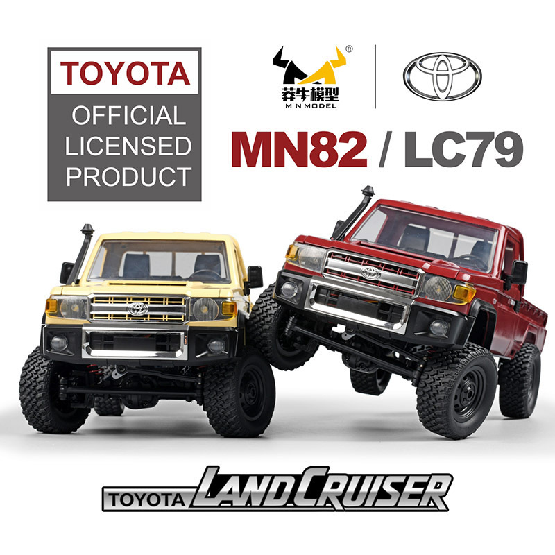 MN-82 RC Model Hobby RC Car 1:12 Scale 2.4Ghz 4WD Land Cruiser Off-road Vehicle Speed Control  Radio Control Car Toy