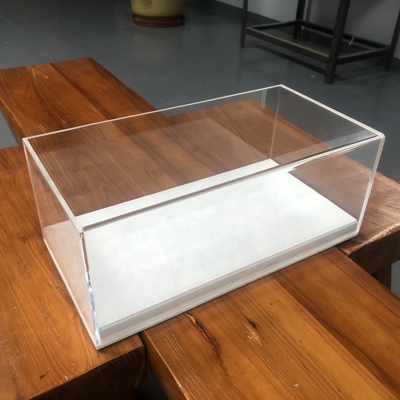 1/18 Plastic model display case 1/24  plastic doll display case 1/32 plexiglass box 1/64 Scale Diecast Clear Acrylic Display box