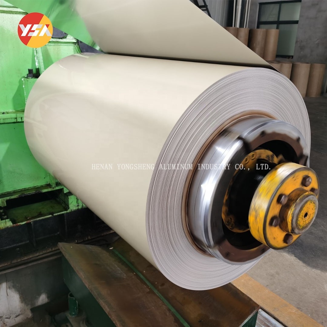 Henan Manufacturer Aluminum Gold Sheets 0.6mm Painted Color Coated Aluminum Sheet Coil for Roofing