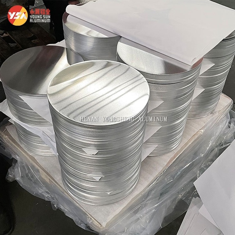 Aluminum Circle Sheets 1050 1060 1100 3003 Round Aluminum Circle Disc for Cookware Pan Pot Pressure Cooker