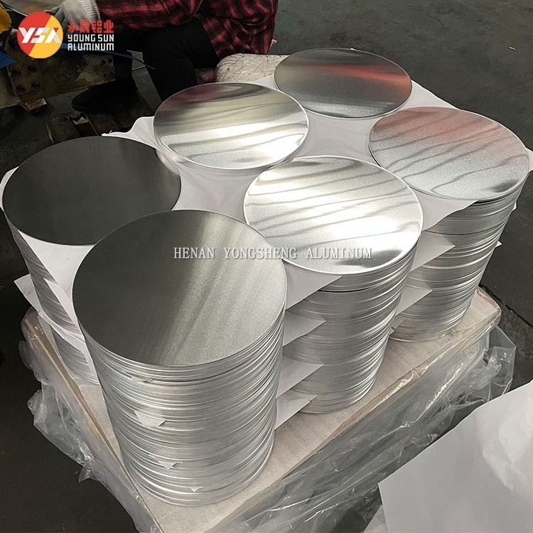 Aluminum Circle Sheets 1050 1060 1100 3003 Round Aluminum Circle Disc for Cookware Pan Pot Pressure Cooker