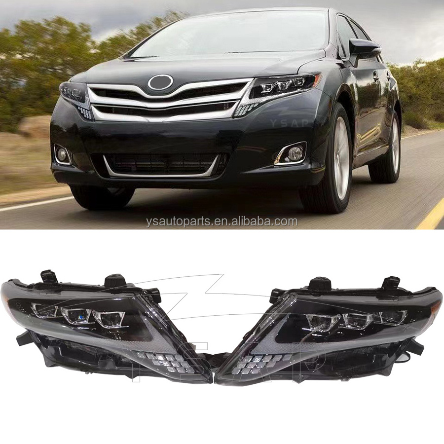 Factory price Car accessories LED Head light Headlamp for Venza