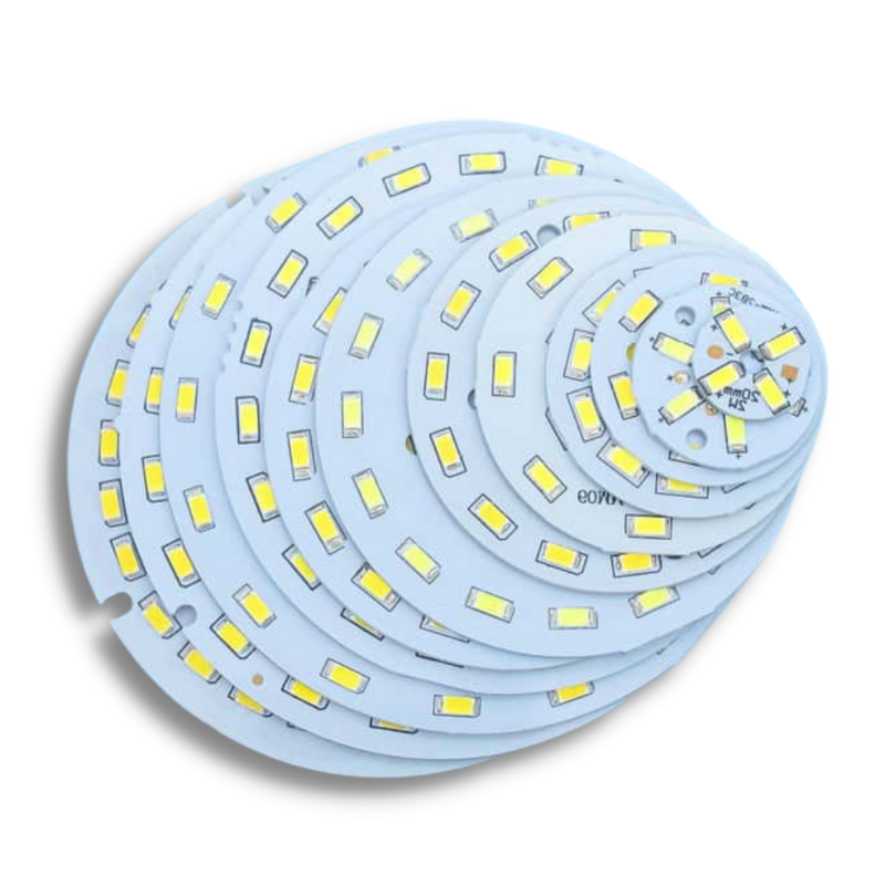 LED PCB Board 3W: White LED Ring Light PCB for Photography Aluminum lighting bare circuit boards