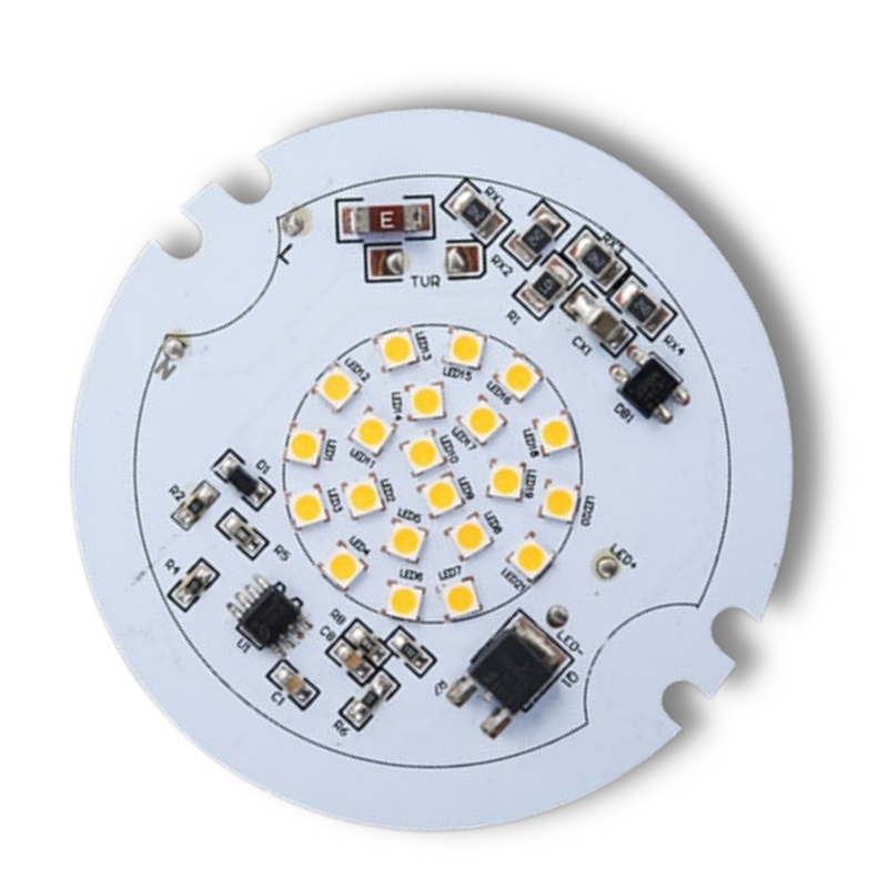 LED PCB Board 3W: White LED Ring Light PCB for Photography Aluminum lighting bare circuit boards