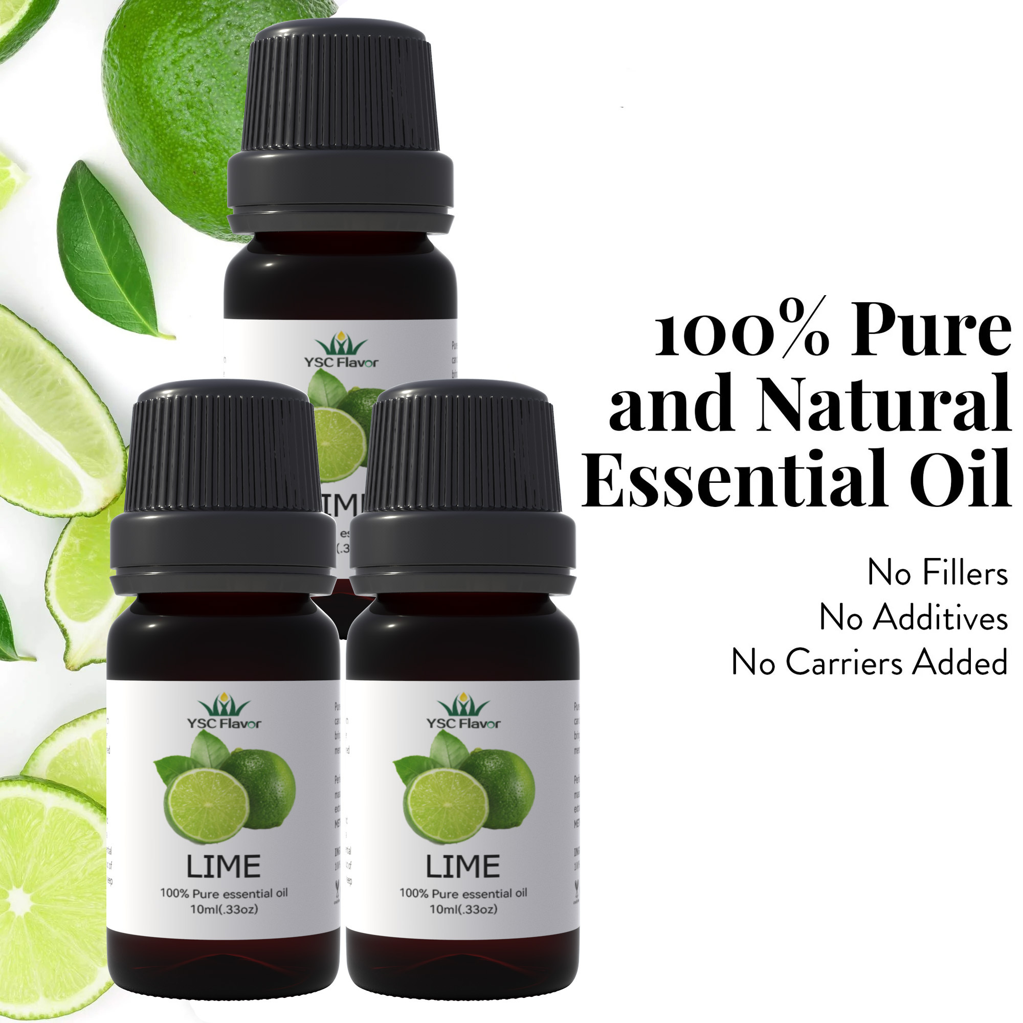 Wholesale  organic 100% pure scented oil lime fragrance perfume essential oil