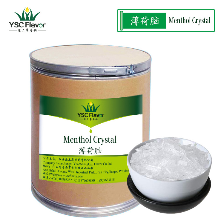 Popular menthol crystal 100% natural mint from China manufacturer direct sale