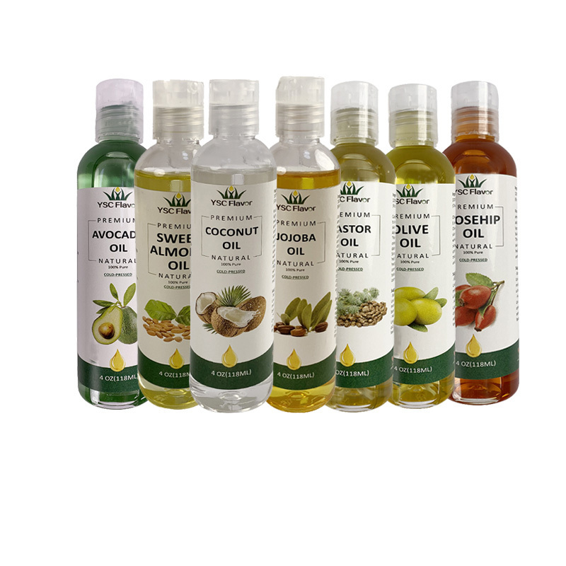 Carrier Oil Beauty 100% Pure Rosehip Castor Sweet Almond Jojoba Avocado Oil For Skin Body Hair Care