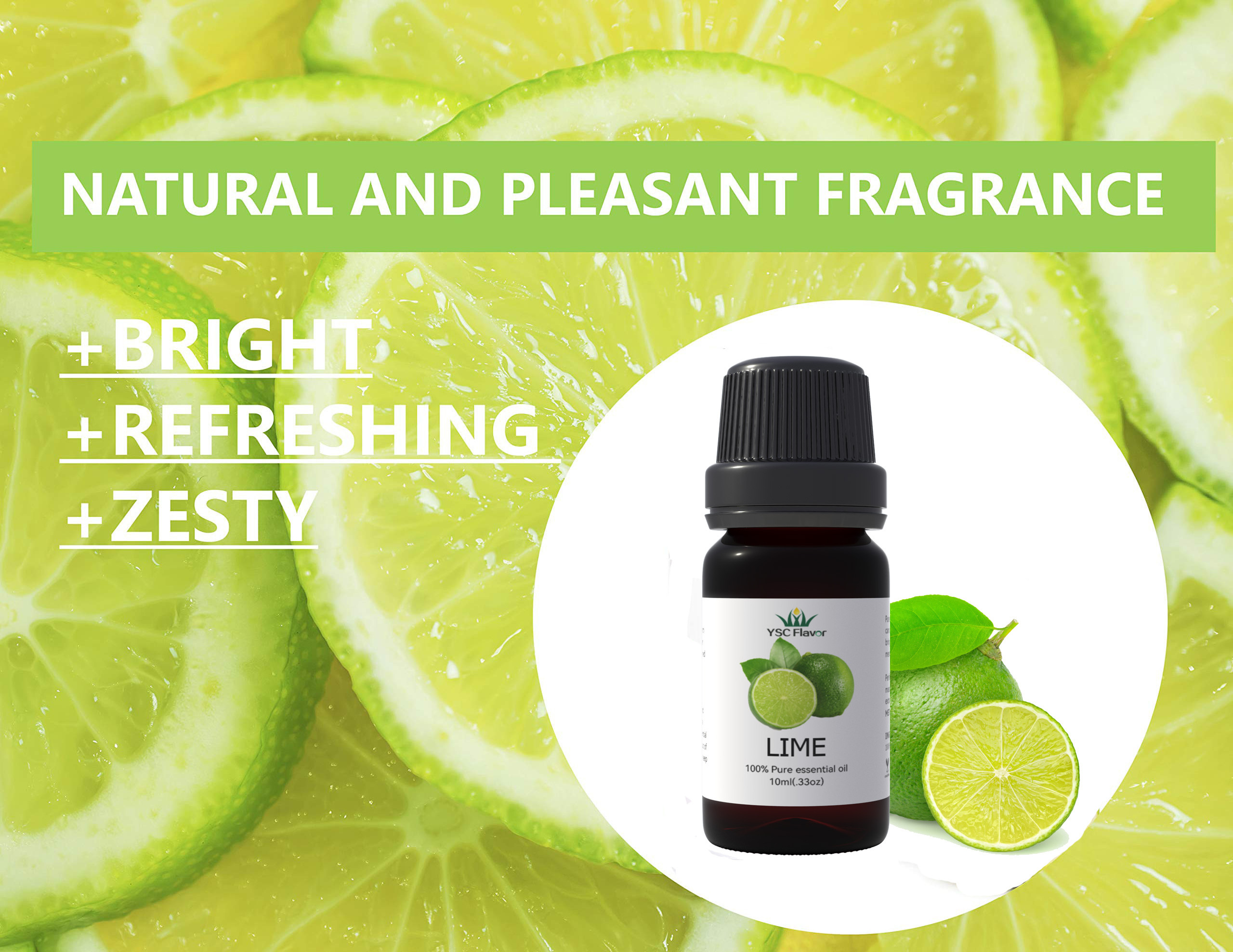 Wholesale  organic 100% pure scented oil lime fragrance perfume essential oil