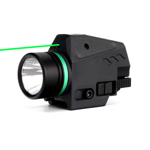 OEM ODM 1W laser Light Combo Hunting Scope 150 Lumen Tactical LED Light Outdoor Mini Green laser Sight Flashlight