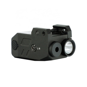 YSC OEM 200 Lumens Mount Tactical LED Flashlight Combo Mount Green Laser Sights