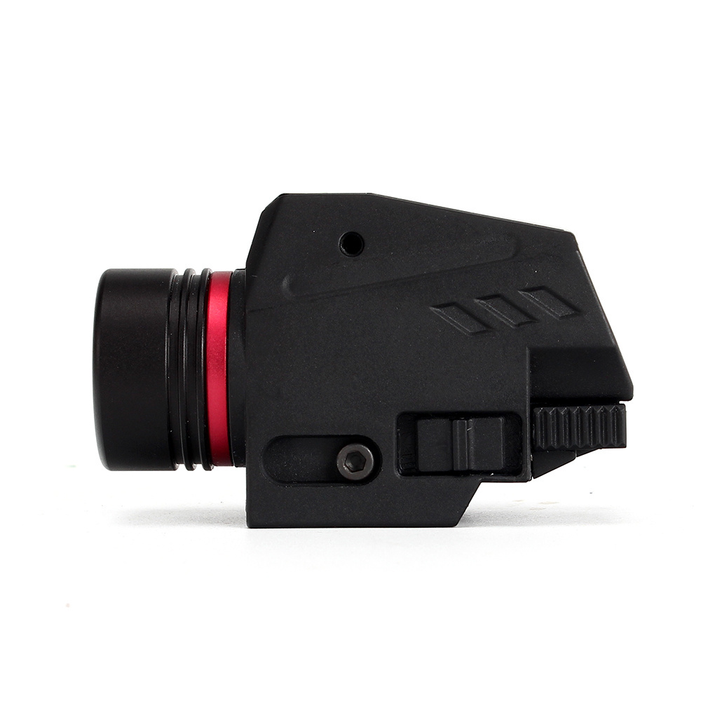 OEM ODM 150 Lumen Red Laser Light Combo 20mm Mount Tactical LED Light Hunting Sight Scope Mini Red Laser Sight Flashlight