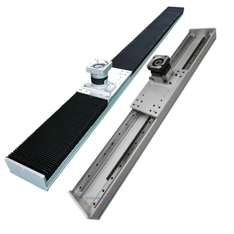 Gantry Robot Custom Rack Pinion Linear Motion Stage Linear Guide Rail System with Gear Rack