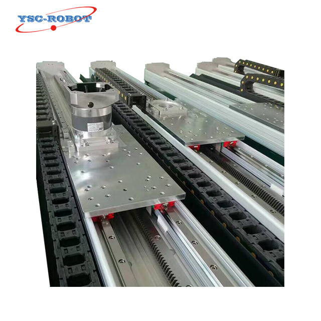 YTC series High Speed Rack Rail Linear Module Pininng Linear Actuator Cnc Slide Stage Linear Motion System Cnc Linear Module