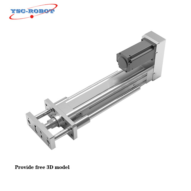 YC series High Speed currency Rack Rail Linear Cylinder Linear Actuator