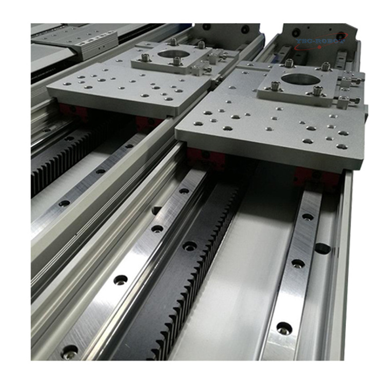 Gantry Robot Custom Rack Pinion Linear Motion Stage Linear Guide Rail System with Gear Rack