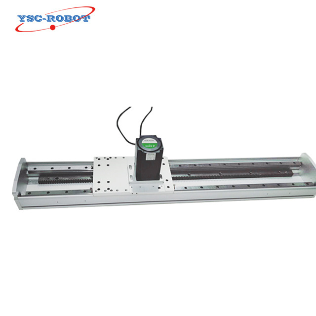 6 meters long stroke single axis industrial electric linear actuator linear rack and pinion guide system