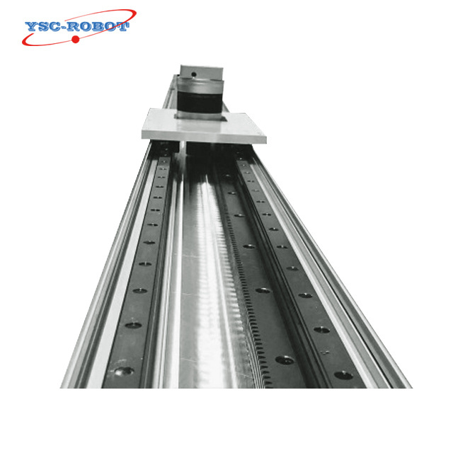 6 meters long stroke heavy load linear rack and pinion industrial electric actuator motorized guide rail linear system