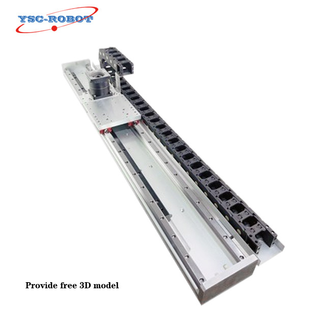 6 meters long stroke heavy load linear rack and pinion industrial electric actuator motorized guide rail linear system