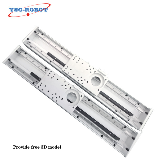 3 meters high standard linear guide rack and pinion robot arm aluminum