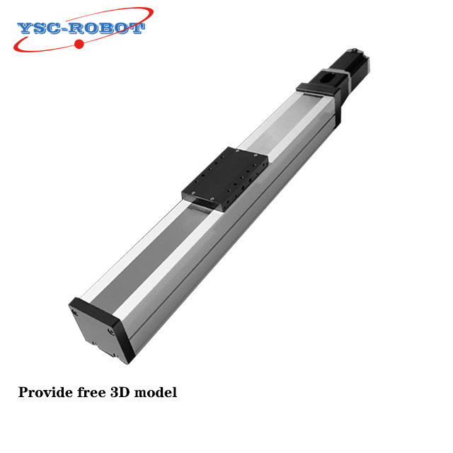 Dust Proof Aluminum Heavy Load Belt Driven Linear Guide Rail Actuator 1200mm