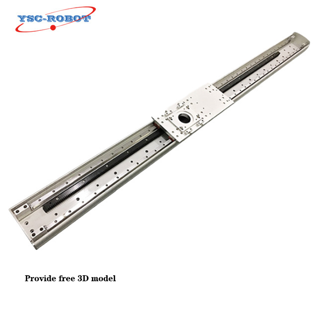 700mm precise heavy duty helical rack and pinion linear motion guide automation