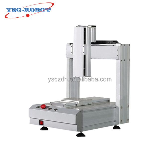 Automatic Bench Top Desktop 3 axis PLC Programmable High Speed Speaker Glue Dispenser Syringe Glue Dispensing Machine