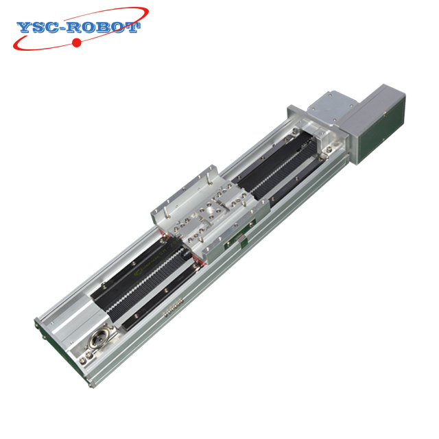 Dust Proof Aluminum Heavy Load Belt Driven Linear Guide Rail Actuator 1200mm