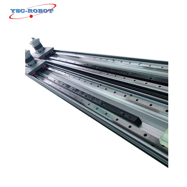 customized length linear motion system rack and pinion drive CNC actuator