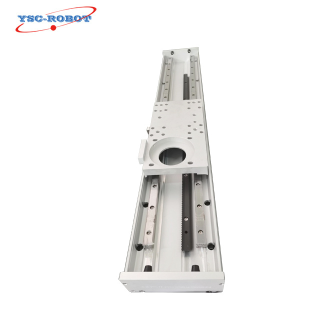 3 meters high standard linear guide rack and pinion robot arm aluminum