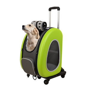 New Arrived Pet Carrier Stroller Carriers with Wheels for Dogs and Cats