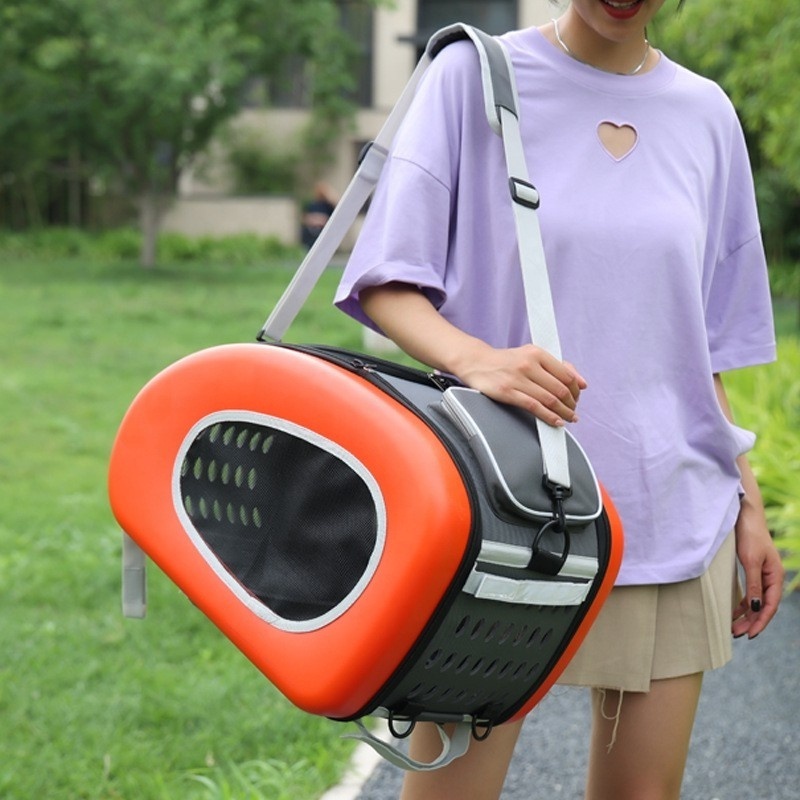 New Arrived 5-in-1 Pet Carrier Shoulder Strap with Wheels for Dogs and Cats