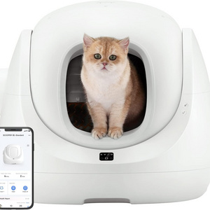 New Arrival Automatic Self-Cleaning Cat Litter Box for Multiple Cats with APP Odor Control