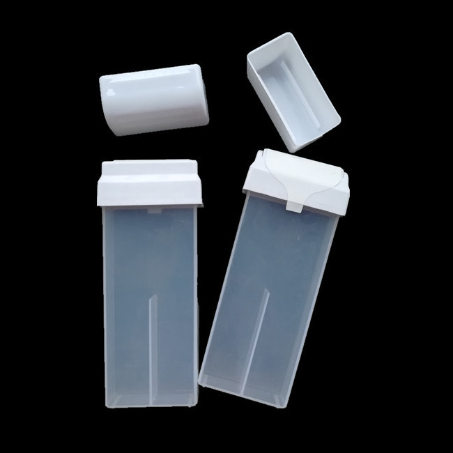 Custom 100g Depilatory Soft Roller Wax Empty Roll on Wax Cartridges Disposable For Hair Removal