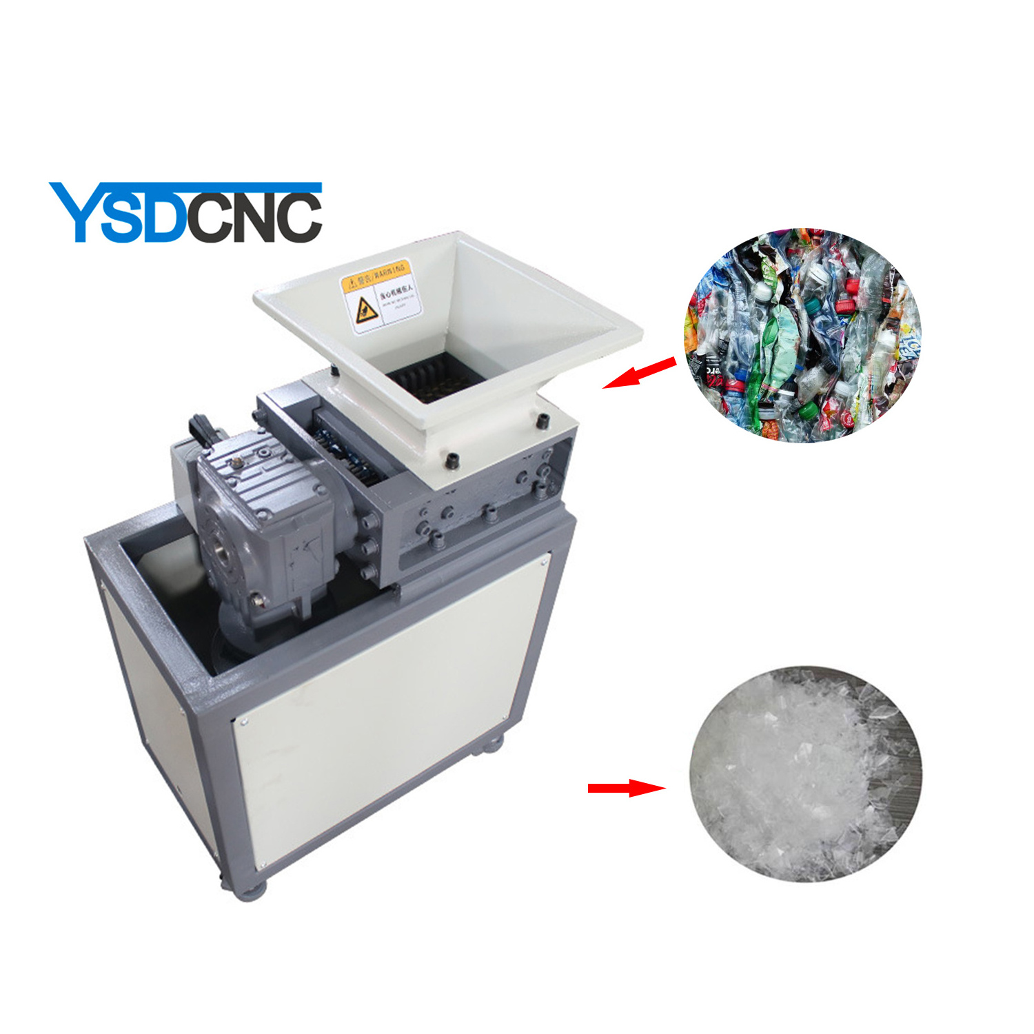 YSDCNC Good Price Recycling Scrap Tires Used Tyre Mobile Small Tire Shredder For Sale