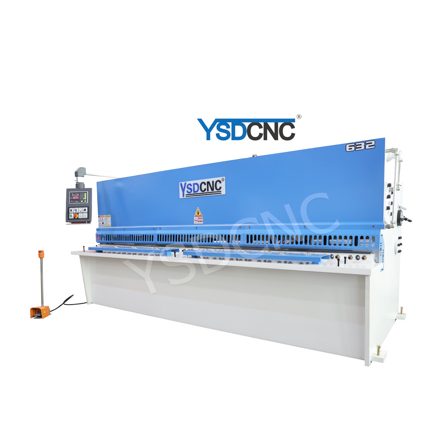 Qc12y Swing Beam Qc11k Metal Plate Dac360t 10*2500 16*3200 Cnc Hydraulic Shearing Machine