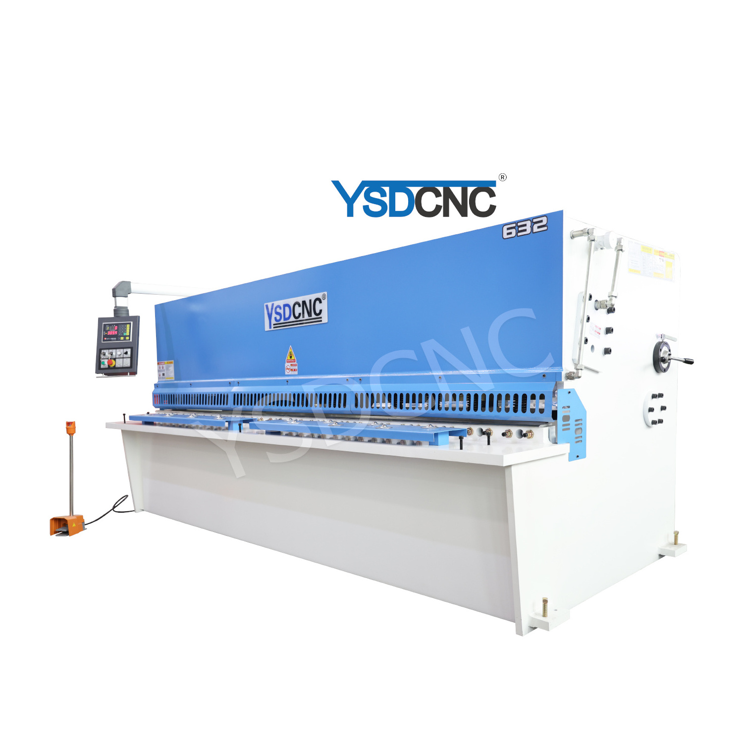 Qc12y Swing Beam Qc11k Metal Plate Dac360t 10*2500 16*3200 Cnc Hydraulic Shearing Machine